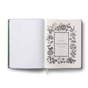 2025 English Rose 12-Month Bookbound Planner