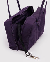 Load image into Gallery viewer, Nylon Bowler Bag- Fig - Tigertree

