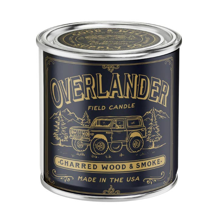 Overlander Field 1/2 Pint Candle