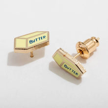 Load image into Gallery viewer, Butter Enamel Stud Earrings
