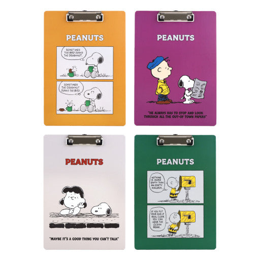 Peanuts Snoopy & Friends Characters Clip Board - Tigertree