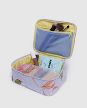 Load image into Gallery viewer, Small Cosmetic Case- Apricots + Ribbons
