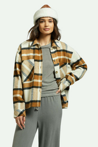 W Bowery Brushed Flannel Copper