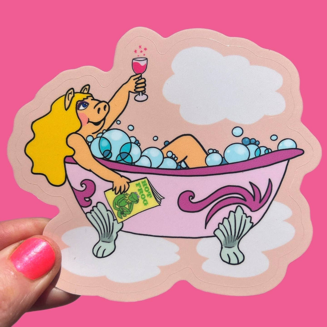 Miss Piggy Sticker - Tigertree