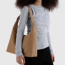 Load image into Gallery viewer, Mini Recycled Leather Shoulder Bag - Dune
