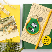 Load image into Gallery viewer, Snoopy Tennis Patch Keychain - Tigertree
