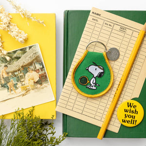 Snoopy Tennis Patch Keychain - Tigertree