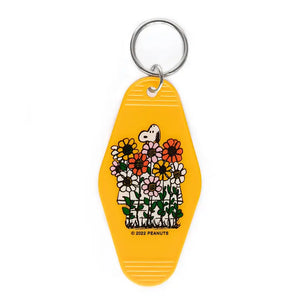 Snoopy Daisy Garden Key Tag - Tigertree