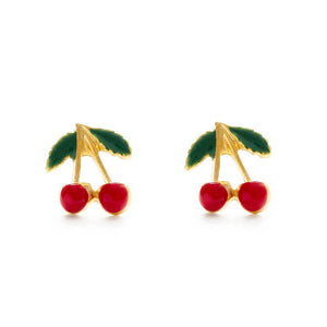 Cherry Stud Earrings - Tigertree