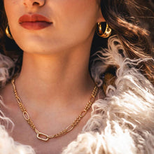Load image into Gallery viewer, Oval Link Statement Chain Necklace
