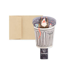 Load image into Gallery viewer, Trash Party Pop Up Card - Tigertree
