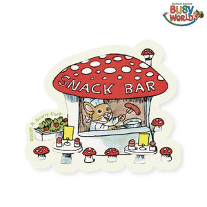 Richard Scarry Snack Bar Sticker - Tigertree