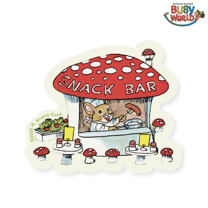 Richard Scarry Snack Bar Sticker - Tigertree