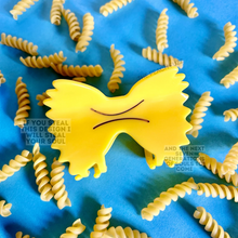 Load image into Gallery viewer, Farfalle Pasta Hair Claw
