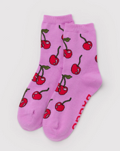 Load image into Gallery viewer, Crew Sock - Cherries
