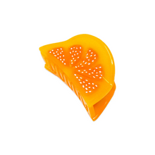 Load image into Gallery viewer, Mini Orange Slice Hair Claw
