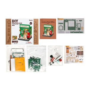 DIY Mini House Kit: Century Post Office