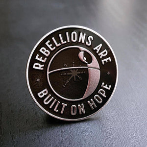 Rebellions Are Built on Hope Enamel Pin - Tigertree