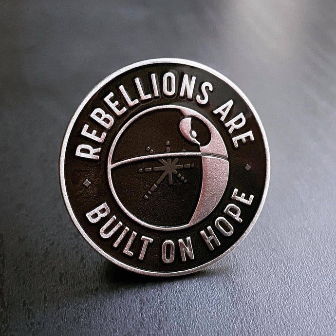 Rebellions Are Built on Hope Enamel Pin - Tigertree