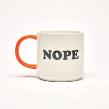 Load image into Gallery viewer, Peanuts Nope Mug
