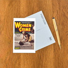 Load image into Gallery viewer, Women in Crime Postcard
