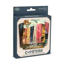 Load image into Gallery viewer, Wayne White Coaster Set
