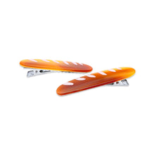 Load image into Gallery viewer, Baguette Alligator Hair Clips- Set of 2
