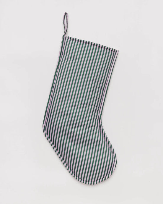 Holiday Stocking - Lilac Candy Stripe - Tigertree