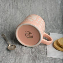 Load image into Gallery viewer, Pink Imprint Mug
