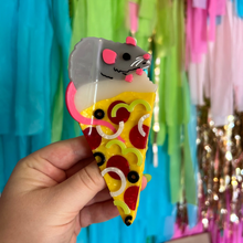 Load image into Gallery viewer, Pizza Rat Hair Claw

