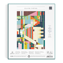 Load image into Gallery viewer, Frank Lloyd Wright Hillside Curtain 1500 Piece Foil Puzzle - Tigertree
