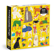 Load image into Gallery viewer, Fashionable Dogs Puzzle
