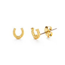 Load image into Gallery viewer, Horseshoe Earrings
