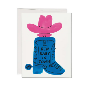 Boot Baby Card