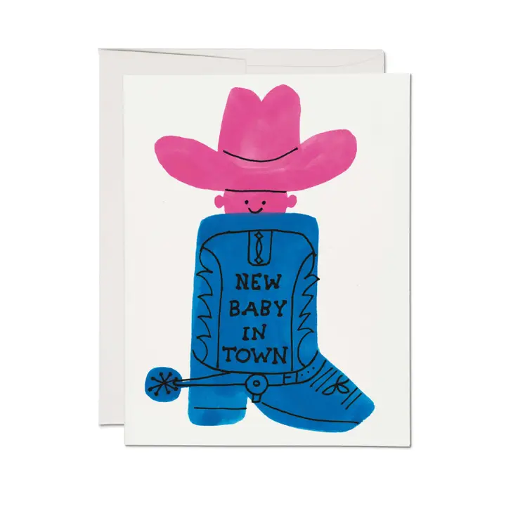 Boot Baby Card