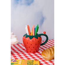 Load image into Gallery viewer, Strawberry Ceramic Mug
