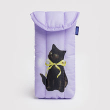 Load image into Gallery viewer, Puffy Glasses Sleeve- Fancy Cats
