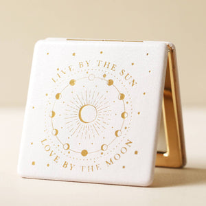 Live By The Sun Foiled Compact Mirror