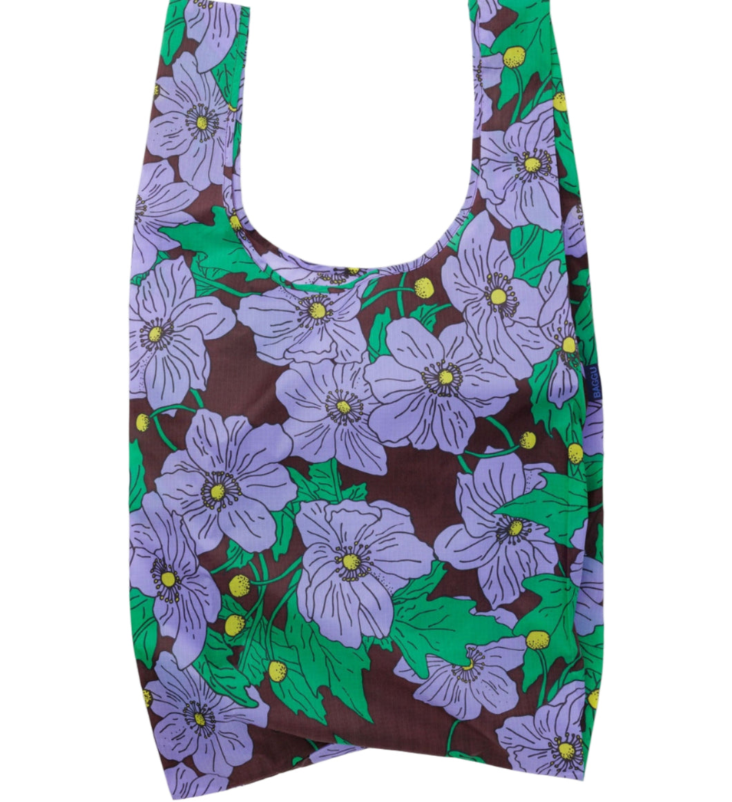 Big Baggu- Maroon Poppy