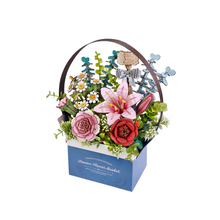 Load image into Gallery viewer, 3D Wooden Flower Puzzle Basket
