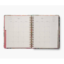 Load image into Gallery viewer, 2026 Dahlia 17-Month Academic Hardcover Spiral Planner
