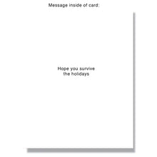 Load image into Gallery viewer, Creepy Santa He&#39;s Gonna Find Out Card - Tigertree
