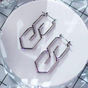 90s S Earrings - Tigertree