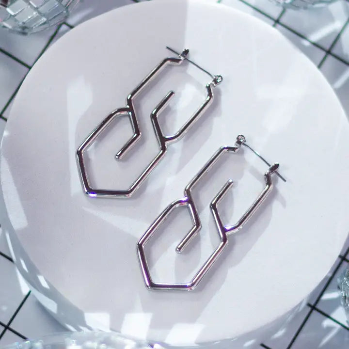 90s S Earrings - Tigertree