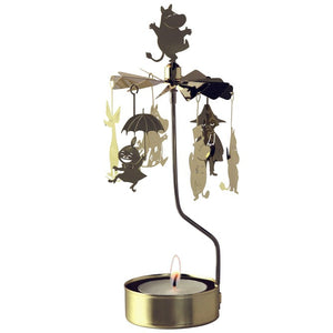 Moomin Gold Rotary Candleholder