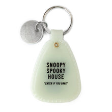 Load image into Gallery viewer, Snoopy Mummy Saddle Keychain
