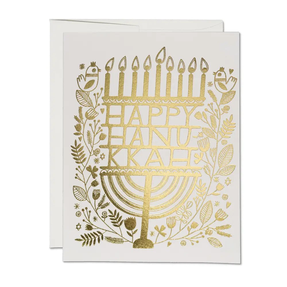 Hannukah Candles Card