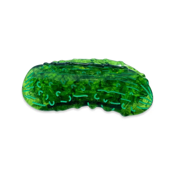 Large Pickle Hair Claw - Tigertree