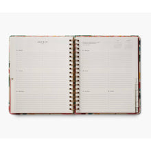 Load image into Gallery viewer, 2026 Dahlia 17-Month Academic Hardcover Spiral Planner
