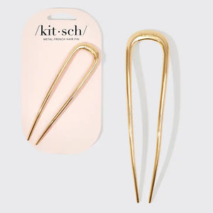 Metal French Hair Pin-